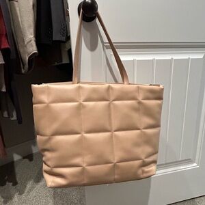 A New Day brand quilted athleisure soft tote handbag from Target. Good condition